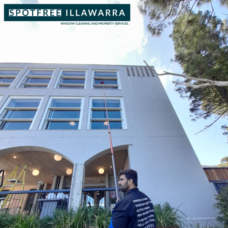 Commercial Building Washing